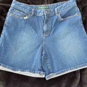 Ralph Lauren Classic Blue Denim Jean Shorts